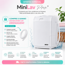 Mini Lavadora Semiautomática Petit MiniLav Pro 2kg — Lava e Centrifuga com 5 Programas