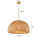 Luminária de Bambu Artesanal Para Casa - Electshop